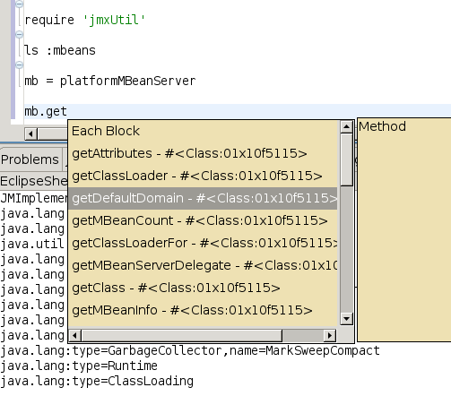 EclipseShell in action